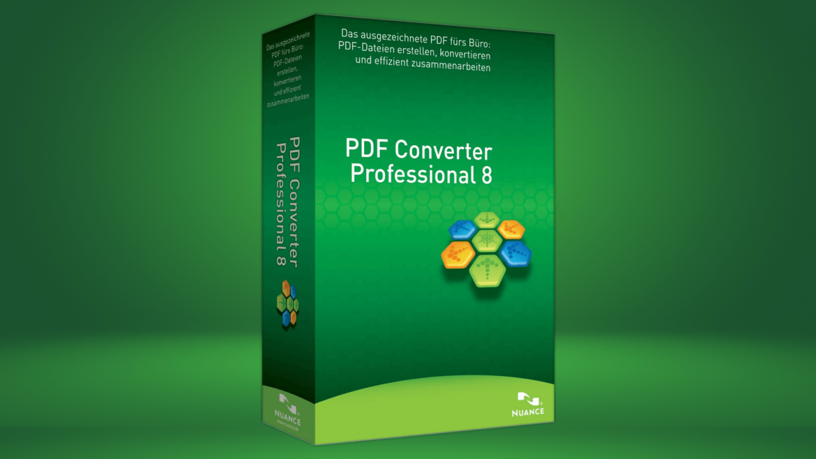 Nuance PDF Converter Professional 8 – das ideale Programm für PDFs
