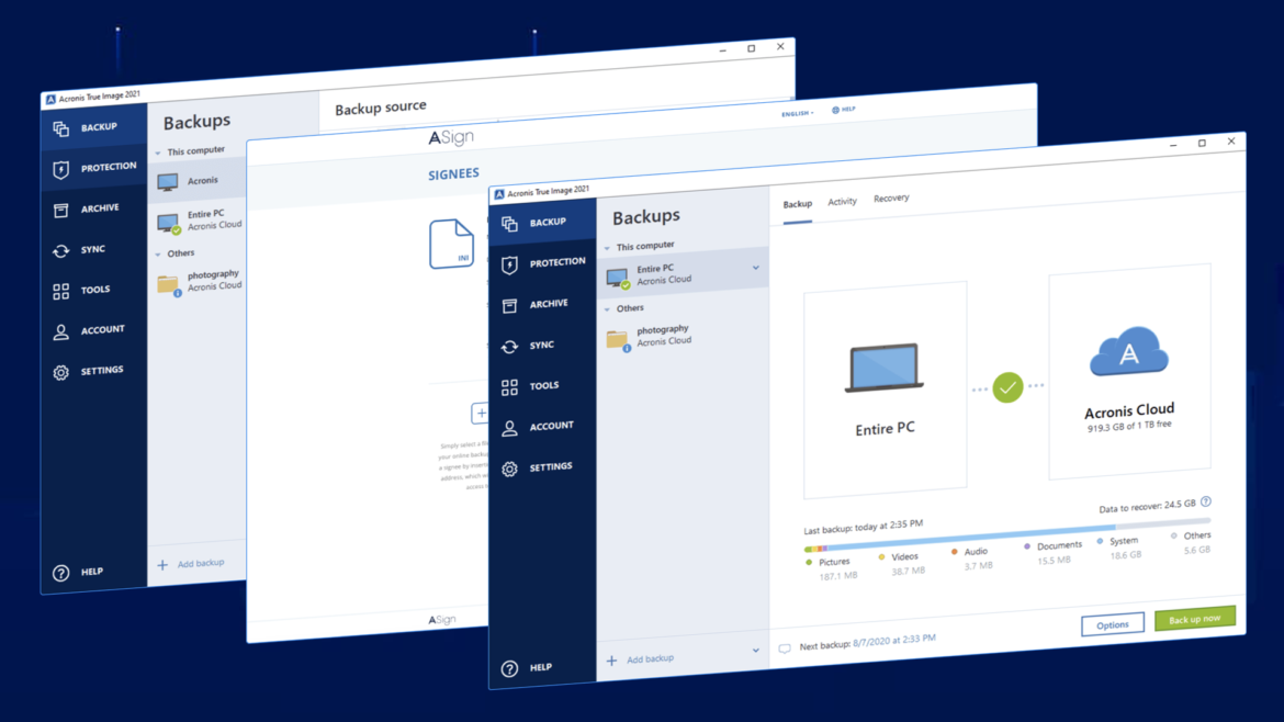 Acronis True Image 2021 Premium – die Features im Überblick