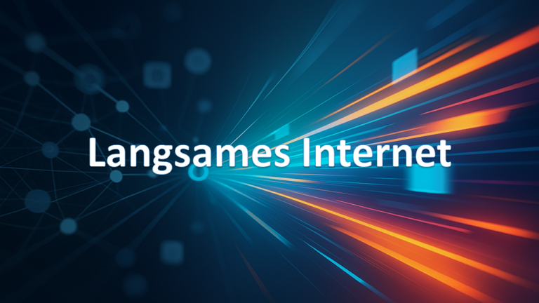 Internet langsam – die Lösungswege im Überblick