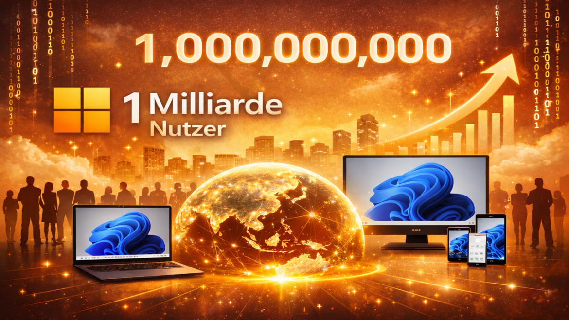Windows 11 – jetzt über eine Milliarde Nutzer