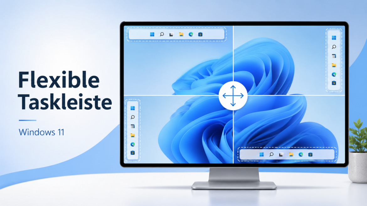 Flexible Taskleiste in Windows 11: Ein erster Blick auf die neuen Optionen
